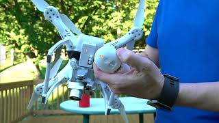 How I use my drone to deploy wire ham radio antennas [upl. by Vlada]