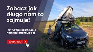 Czy to Takie Proste Jak Rozłożyć Namiot Dachowy  Krok po kroku [upl. by Cadal]