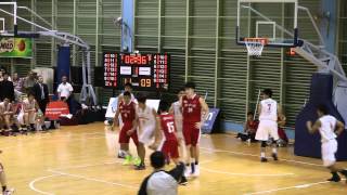 2012 8th SEABA U18 Championship Indonesia vs Singapore [upl. by Kristien412]