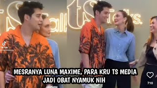 Mesranya Luna Maya Dan Maxime Bouttier Hingga Para Kru TS Media Jadi Obat Nyamuk [upl. by Yerga535]