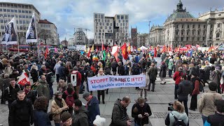 Demo gegen Sicherheitskonferenz in München  17022024 [upl. by Neelhsa824]