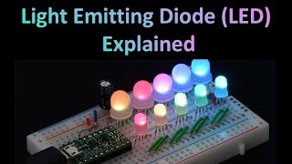 Light Emitting Diode LED Explained Working Advantages and Types of LED Explained [upl. by Ioved606]