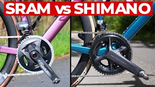 Shimano or SRAM Which Groupset is Best [upl. by Rosalia]