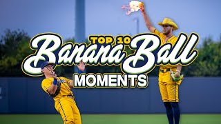 Top 10 Banana Ball Moments of 2023  The Savannah Bananas [upl. by Annavaj]