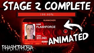 Stage 2 of the Blood Moon Event COMPLETE  Phasmophobia [upl. by Bronson387]