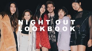 NIGHT OUT LOOKBOOK ft JENN IM IAMKARENO AMY VAGABOND DREW SCOTT  TOTHE9S [upl. by Oderf]