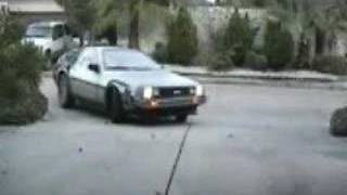 Mark Shields BTTF Delorean with BTTF Sound Effects [upl. by Lorilee922]