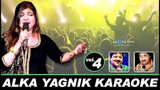 Sing Along With Alka Yagnik • Original Bollywood Karaoke • Vol4 [upl. by Sansbury]