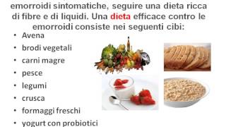 Emorroidi cure  rimedi naturali efficaci  2018 [upl. by Odirfliw]