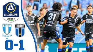 Höjdpunkter Malmö  Sirius 01 Allsvenskan [upl. by Nallad14]