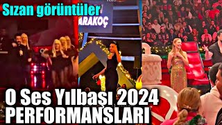 O SES TÜRKİYE YILBAŞI 2024 Konukların performanslarından görüntüler [upl. by Aimil378]