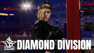 WWE 2K24 XWA Diamond Division Entrances [upl. by Ciapha]