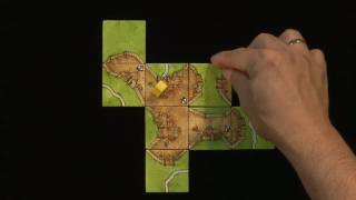 How to play Carcassonne  pt 1 of 2  base set [upl. by Buskirk]