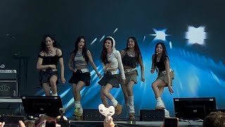 NewJeans  ETA  Lollapalooza 4K LIVE FANCAM 20230803 Chicago [upl. by Madea]