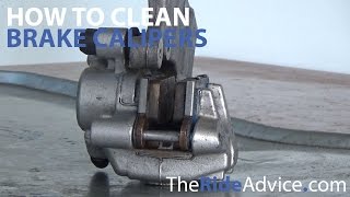 How to Clean Repair and Rebuild Motorcycle Brake Calipers [upl. by Eiramaneet]