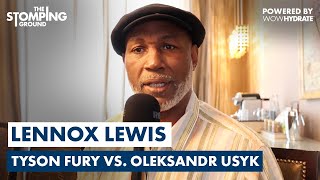 Lennox Lewis Says He Wouldve Beaten Tyson Fury amp Breaks Down Oleksandr Usyk Fight [upl. by Bernt]