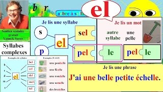 Apprentissage de la lecture Maternelle CP en Français  el 48 [upl. by Combe942]