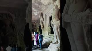 Elephanta caves in mumbai mahadev om jyotirling caves elephantacavesmumbai mumbai buddha [upl. by Rosette399]