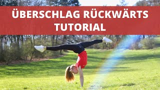 Überschlag rückwärts Tutorial  Bogengang lernen [upl. by Kathi697]