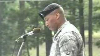 LTC Randolph C White Jr Delivers Infantry Graduation Speec [upl. by Agnesse]