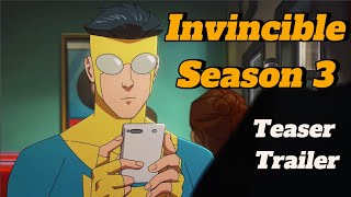 Invincible Season 3  Official Teaser Trailer 2025 [upl. by Banky]