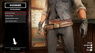 John Marston Restoration Project  Remove OffHand Holster JMRP Bonus Files  RDR2 [upl. by Hulbert]