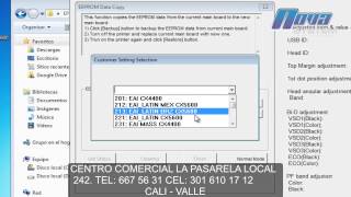 Como Resetear Contador de Impresiones Epson CX5600 de Forma Correcta [upl. by Atnomed]