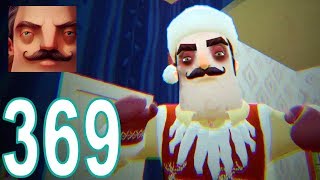 Hello Neighbor  My New Neighbor Santa Act 2 fence hole Hello Neighbor Gameplay Walkthrough Part 369 [upl. by Analart]