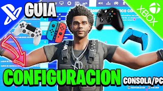 MEJOR CONFIGURACION MANDOCONSOLA CAPITULO 5  Guía de Sensibilidad FORTNITE PS4PS5XBOXNINTENDO [upl. by Kelsey]