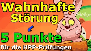 Heilpraktiker Psychotherapie Prüfungsvorbereitung F2 Schizophrenie schizotype amp WAHNHAFTE STÖRUNG [upl. by Blain]