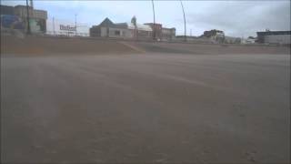 A very windy day on Blackpool Beach [upl. by Zola]