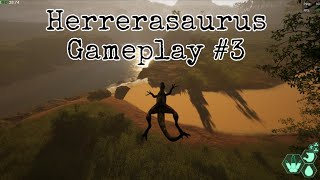 Herrerasaurus Gameplay 3  The Isle  Gateway [upl. by Emoreg51]