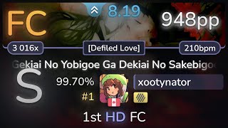 82⭐ xootynator  ICDD  Gekiai No Yobigoe Ga Dekiai No Defiled Love HD 9970 FC 1  948pp [upl. by Nnaitsirk]