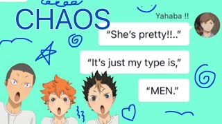 Haikyuu X Random Scenarios  SHIPS  TikTok Audios  Haikyuu Text  “I need a Doctor” [upl. by Anertac58]