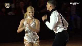 Jefferson y Adrianita Colombia Professional Salsa Cabaret Final Round World Salsa Summit 2017 [upl. by Aniroz]