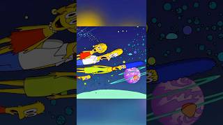 Simpsons Pulled into a Black Hole 😱 simpsons shorts [upl. by Delmore]