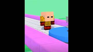 Build A Queen Minecraft style run challenge  cool edit shorts funnygames minecraft stonecraft [upl. by Nalor344]