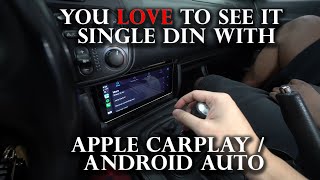 One of the best compact 1DIN Universal radio  Joying Install into a S2000 [upl. by Cousins]