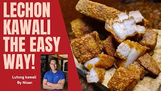 HOW TO COOK LECHON KAWALI THE SIMPLEST WAY NO SUNDRYING NEEDEDLECHON KAWALI HACK l NISAN SIMBULAN [upl. by Queston]