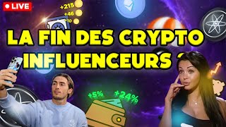 La fin des crypto influenceurs  influencer cryptofr [upl. by Hailat]