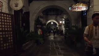 4K Walking Tour at Barbaras Heritage Restaurant Intramuros Manila [upl. by Eissahc]