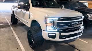 2022 F250 67 Powerstroke Deleted Loud Turbo [upl. by Ryon219]