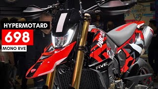 Hypermotard 698 Mono RVE 2024  4K [upl. by Arnaldo]