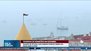 Tentativa de homicídio em Sesimbra [upl. by Haidabej982]