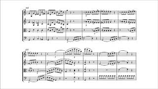 Wolfgang Amadeus Mozart  String Quartet No 19 quotDissonancequot K 465 With score [upl. by Mairem997]