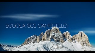 Scuola Sci e Snowboard  Campitello  Val di Fassa [upl. by Anerdna]