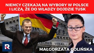 GolińskaNiemcy czekają na wybory w Polsce i liczą że do władzy dojdzie Tusk Polska Na Dzień Dobry [upl. by Meesan587]