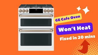 ✨ GE Cafe Double Oven Won’t Heat  Easy DIY Fix ✨ [upl. by Evod]