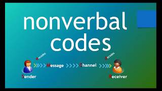 Nonverbal Codes Brief discussion [upl. by Barraza]