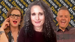 Andie MacDowell Embraces Quarantine with a Beautiful Silver Hair Look [upl. by Gnahc]